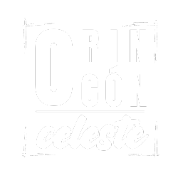 Logo pequeño blanco O Rincón Celeste