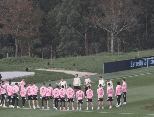Entrenamiento Celta de Vigo