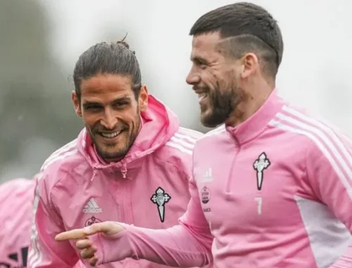 Entrenamiento Celta de Vigo