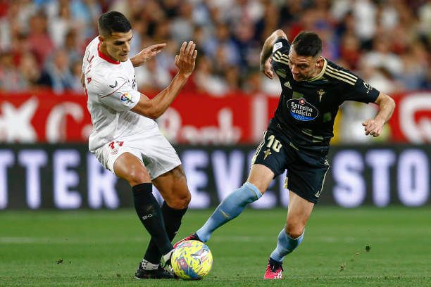 Sevilla 2 - Celta 2. El Celta salva los muebles en el descuento