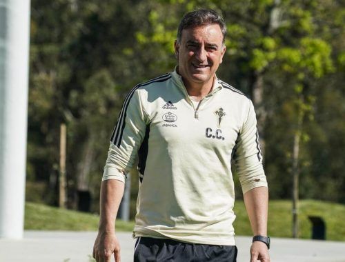 Carlos Carvalhal entrenamiento celta de vigo