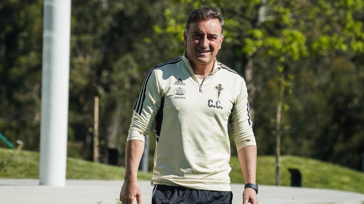 Carlos Carvalhal entrenamiento celta de vigo