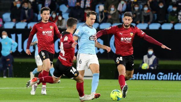 Celta de Vigo contra el Valencia