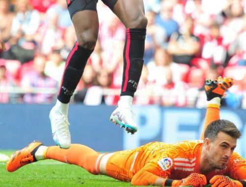 Iván VIllar Athletic contra Celta