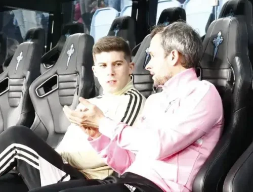 Tiago Pires analista del Celta de Vigo
