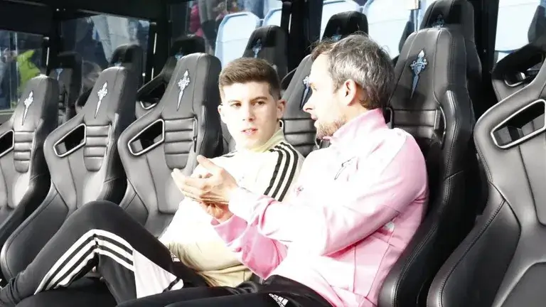 Tiago Pires analista del Celta de Vigo