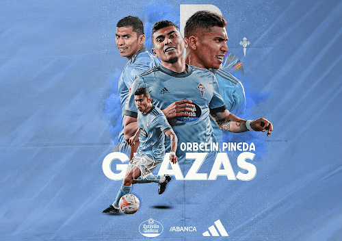 El Celta traspasa a Orbelín Pineda al AEK