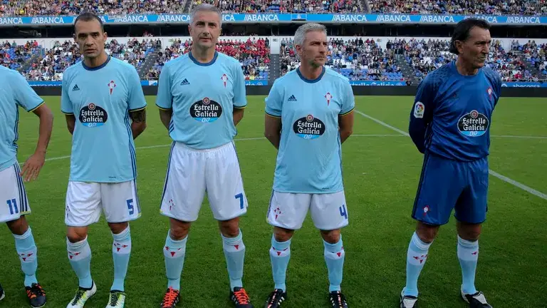 Partido de leyendas del Celta