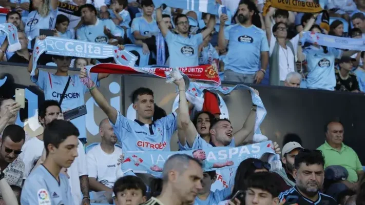 Por primera vez en Balaídos