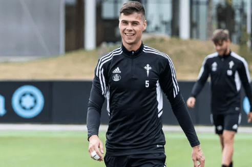 Sergio Barcia se despide del Celta