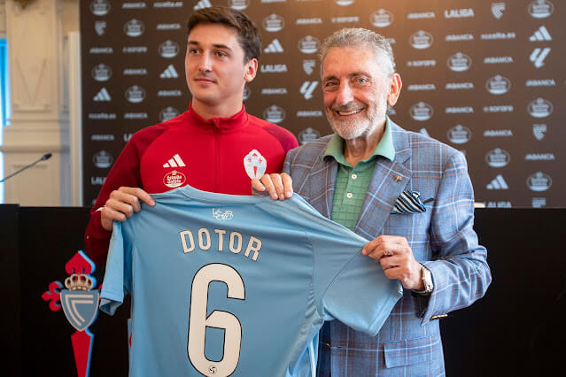 Dotor: Fichar por el Celta es un paso importante