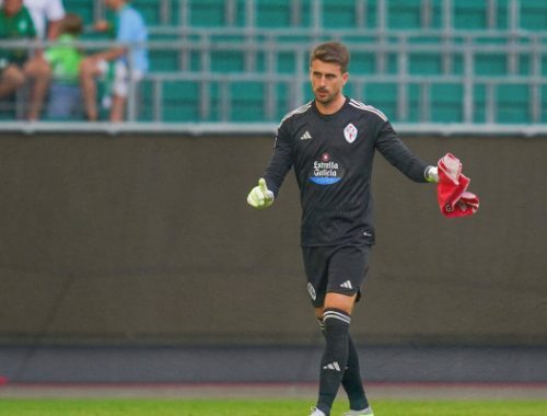 Iván Villar, 50 partidos con el Celta