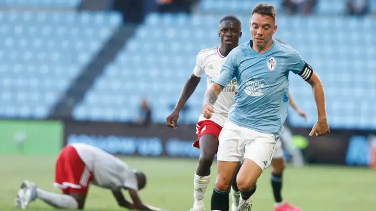 La espalda de Iago Aspas