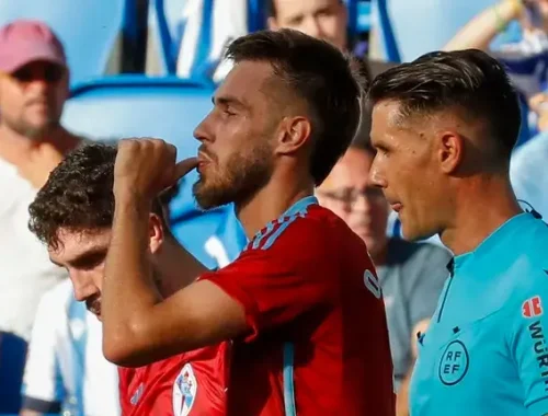 Mingueza: "Estoy contento por el gol y por haber sacado un punto aquí"