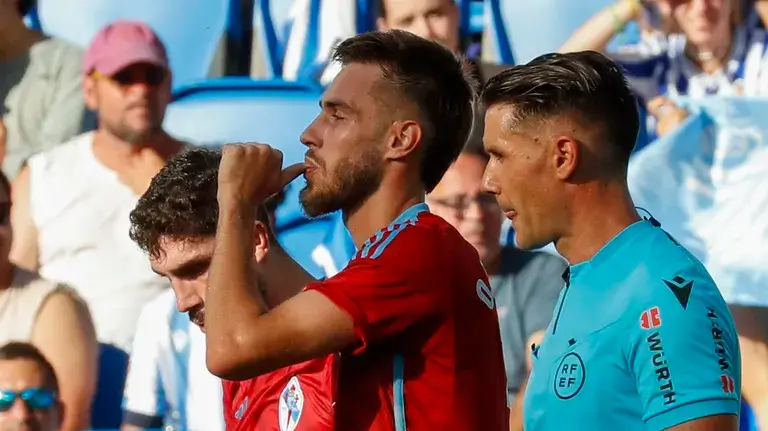 Mingueza: "Estoy contento por el gol y por haber sacado un punto aquí"
