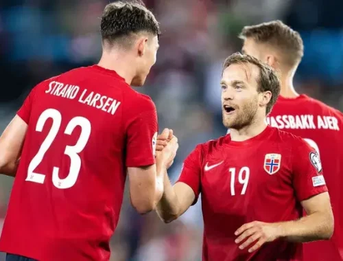 Larsen brilla con Noruega