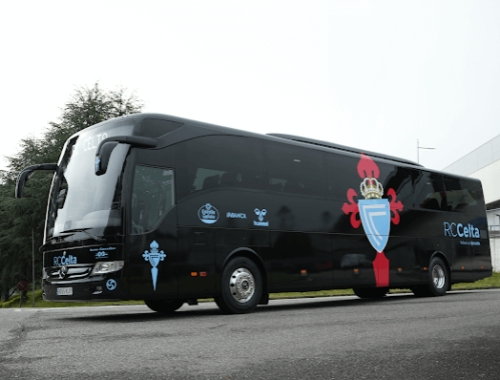 El Celta estrena autobús