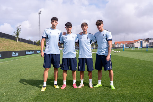 Los cuatro nuevos del Celta Fortuna