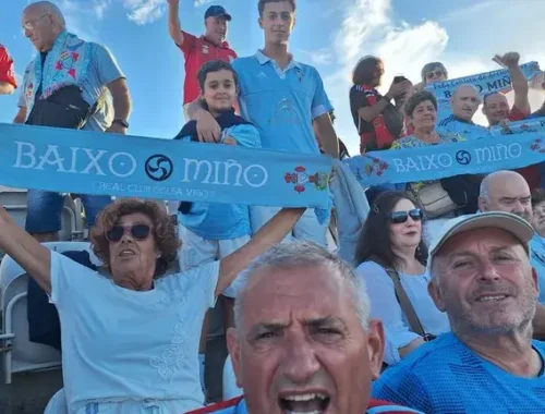 Primer amistoso y primer desplazamiento del celtismo