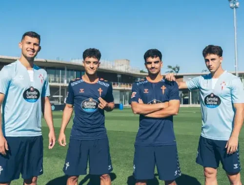 jugadores del primer equipo del Celta a todos los efectos