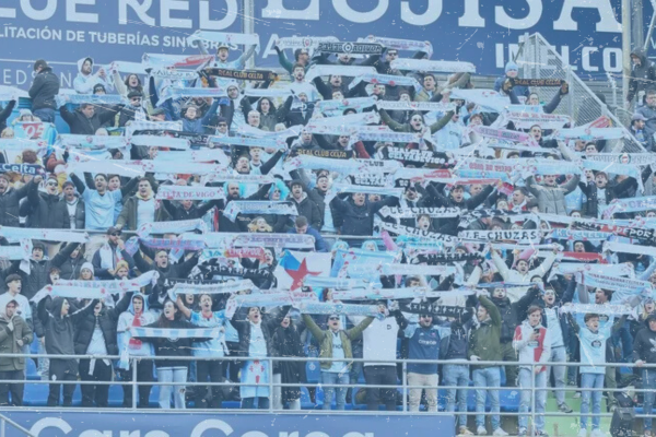 La afición del Celta invade Getafe