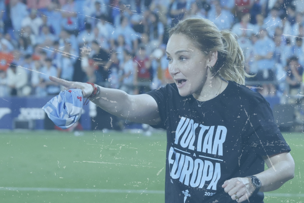 Marian Mouriño emocionada con el Celta